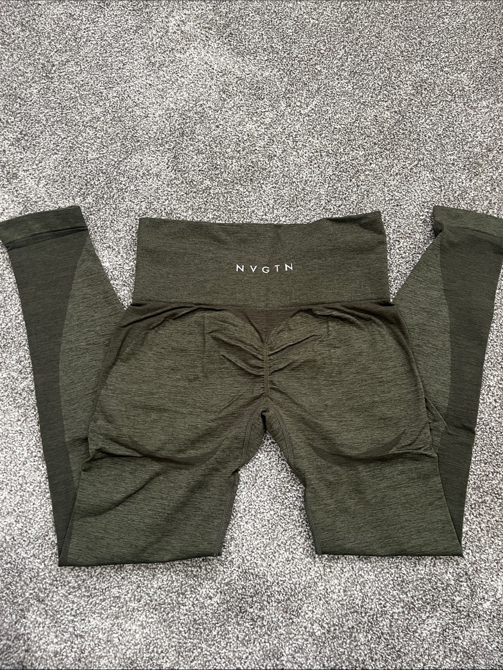NVGTN Women’s Olive Active Scrunch-Butt Leggings